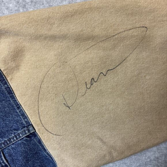 Whoa Apparel Jean Jacket Singer Billy Dean Autographed Tour jacket   Men’s L - Picture 7 of 16